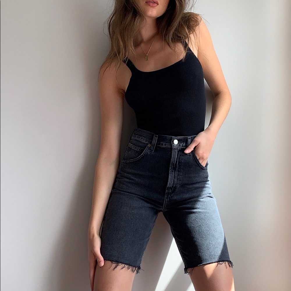 Agolde pinch waist shorts